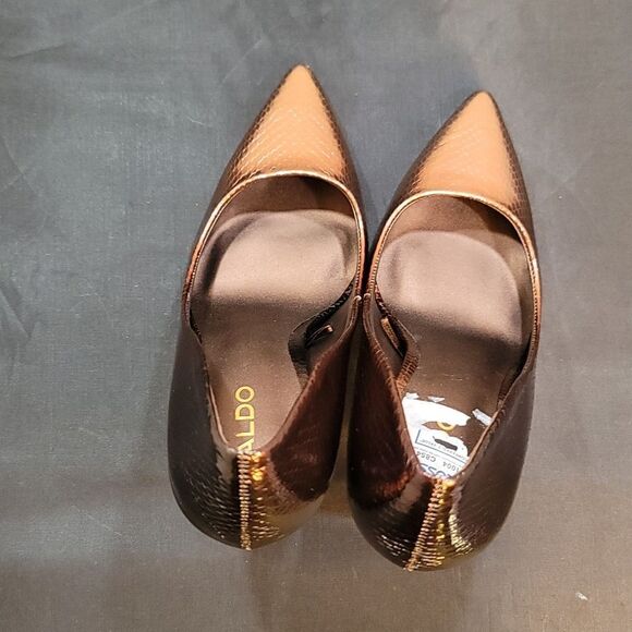 BRAND NEW ALDO LEOPARD POINTY TOE HIGH HEEL STILETTO PUMP G1 - Picture 7 of 16